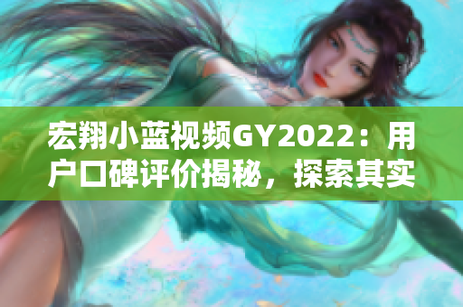 宏翔小蓝视频GY2022：用户口碑评价揭秘，探索其实用性与创新性