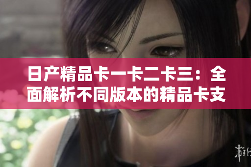 日产精品卡一卡二卡三：全面解析不同版本的精品卡支付方式