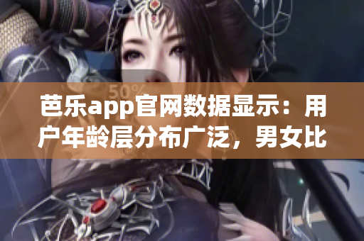芭乐app官网数据显示：用户年龄层分布广泛，男女比例接近平衡