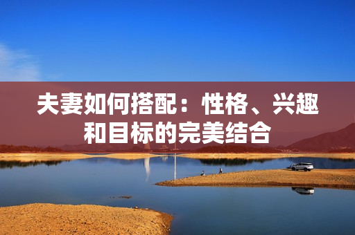 夫妻如何搭配：性格、兴趣和目标的完美结合