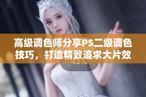 高级调色师分享PS二级调色技巧，打造精致追求大片效果