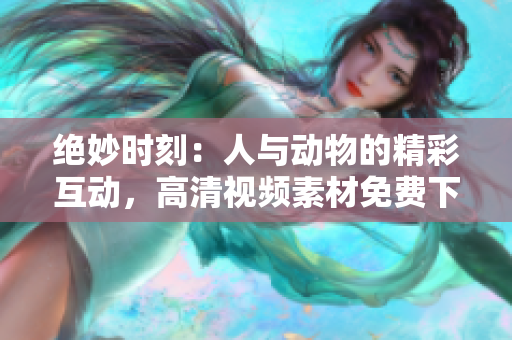 绝妙时刻：人与动物的精彩互动，高清视频素材免费下载