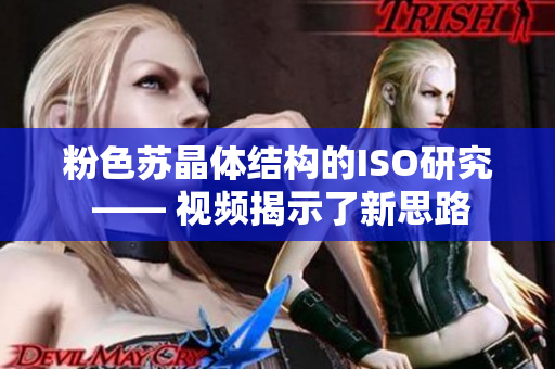 粉色苏晶体结构的ISO研究 —— 视频揭示了新思路