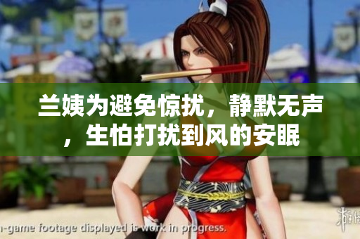 兰姨为避免惊扰，静默无声，生怕打扰到风的安眠