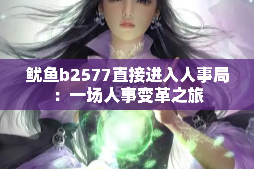 鱿鱼b2577直接进入人事局：一场人事变革之旅