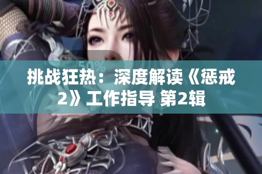 挑战狂热：深度解读《惩戒2》工作指导 第2辑