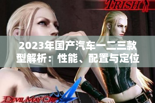 2023年国产汽车一二三款型解析：性能、配置与定位大揭秘