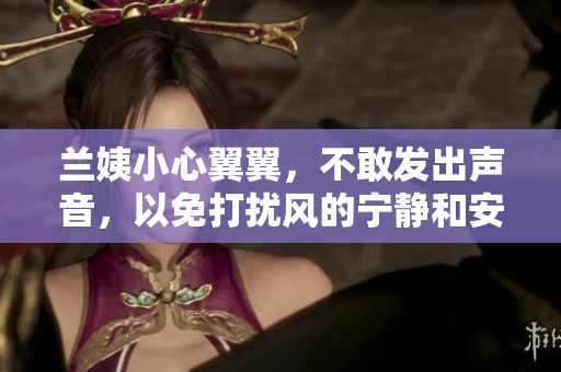 兰姨小心翼翼，不敢发出声音，以免打扰风的宁静和安眠