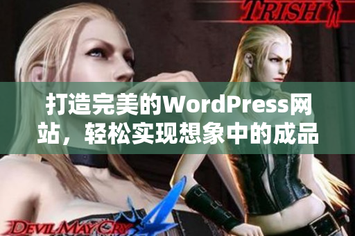 打造完美的WordPress网站，轻松实现想象中的成品网站