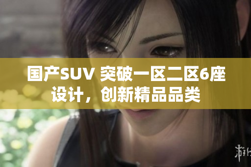 国产SUV 突破一区二区6座设计，创新精品品类