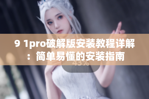 9 1pro破解版安装教程详解：简单易懂的安装指南