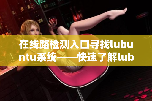 在线路检测入口寻找lubuntu系统——快速了解lubuntu在线路检测入口