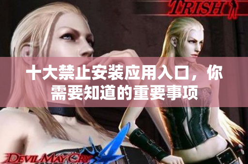 十大禁止安装应用入口，你需要知道的重要事项