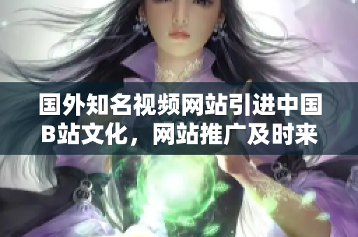 国外知名视频网站引进中国B站文化，网站推广及时来袭