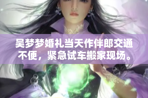 吴梦梦婚礼当天作伴郎交通不便，紧急试车搬家现场。