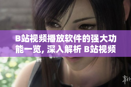 B站视频播放软件的强大功能一览, 深入解析 B站视频播放软件的所有特性