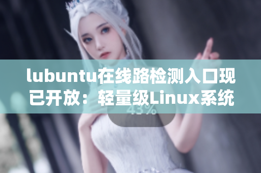 lubuntu在线路检测入口现已开放：轻量级Linux系统在线检测新服务已上线
