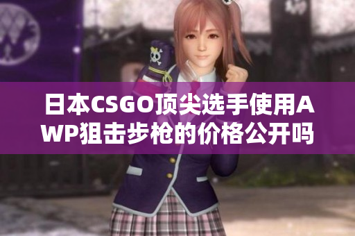 日本CSGO顶尖选手使用AWP狙击步枪的价格公开吗？