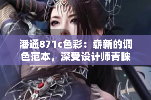 潘通871c色彩：崭新的调色范本，深受设计师青睐