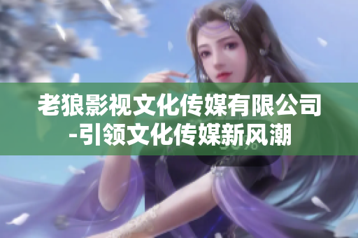 老狼影视文化传媒有限公司-引领文化传媒新风潮