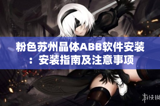 粉色苏州晶体ABB软件安装：安装指南及注意事项