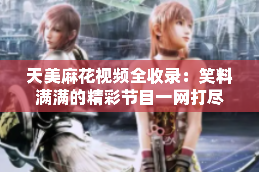 天美麻花视频全收录：笑料满满的精彩节目一网打尽