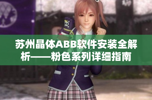 苏州晶体ABB软件安装全解析——粉色系列详细指南