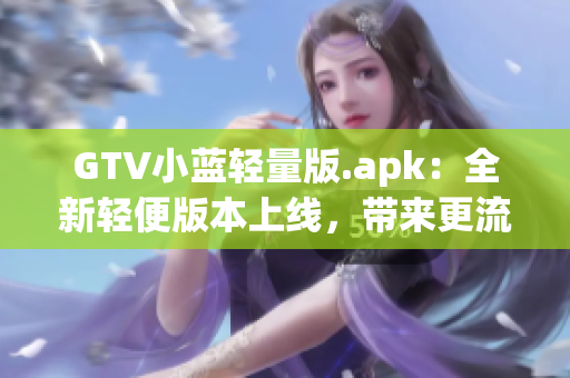 GTV小蓝轻量版.apk：全新轻便版本上线，带来更流畅体验