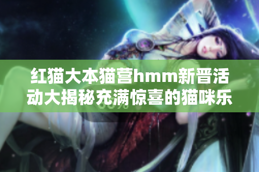 红猫大本猫营hmm新晋活动大揭秘充满惊喜的猫咪乐园