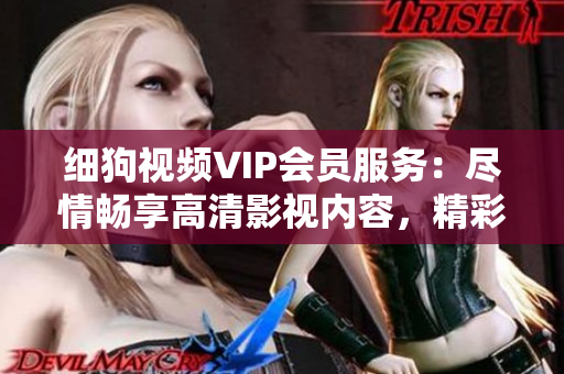 细狗视频VIP会员服务：尽情畅享高清影视内容，精彩影片不间断，欢迎加入VIP会员体验！