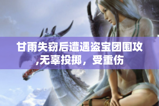 甘雨失窃后遭遇盗宝团围攻,无辜投掷，受重伤
