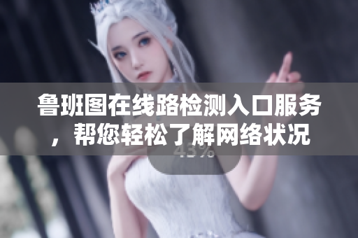 鲁班图在线路检测入口服务，帮您轻松了解网络状况