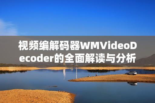 视频编解码器WMVideoDecoder的全面解读与分析