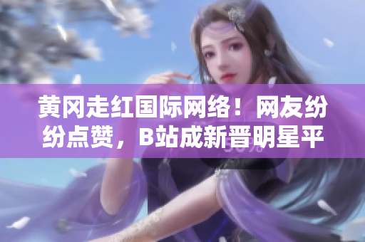 黄冈走红国际网络！网友纷纷点赞，B站成新晋明星平台