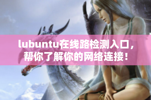 lubuntu在线路检测入口，帮你了解你的网络连接！